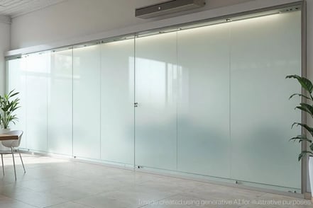 Generative AI example of back-painted glass (2)