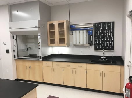 Biochemistry Lab at Middletown University in Middletown, Connecticut