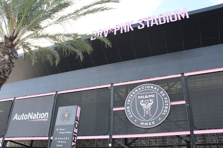 DRV PNK or Lockhart Stadium in Florida with Fundermax panels