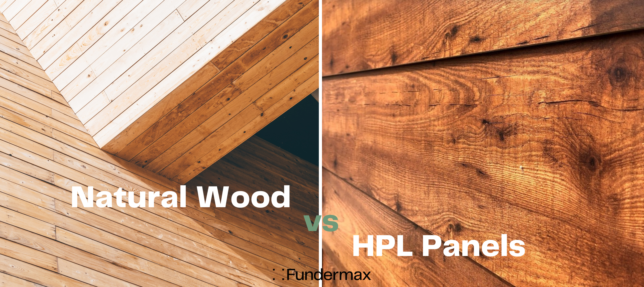 Natural Wood Panels vs. HPL Panels